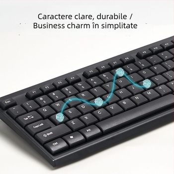 Set USB tastatură și mouse cablat pentru PC și laptop