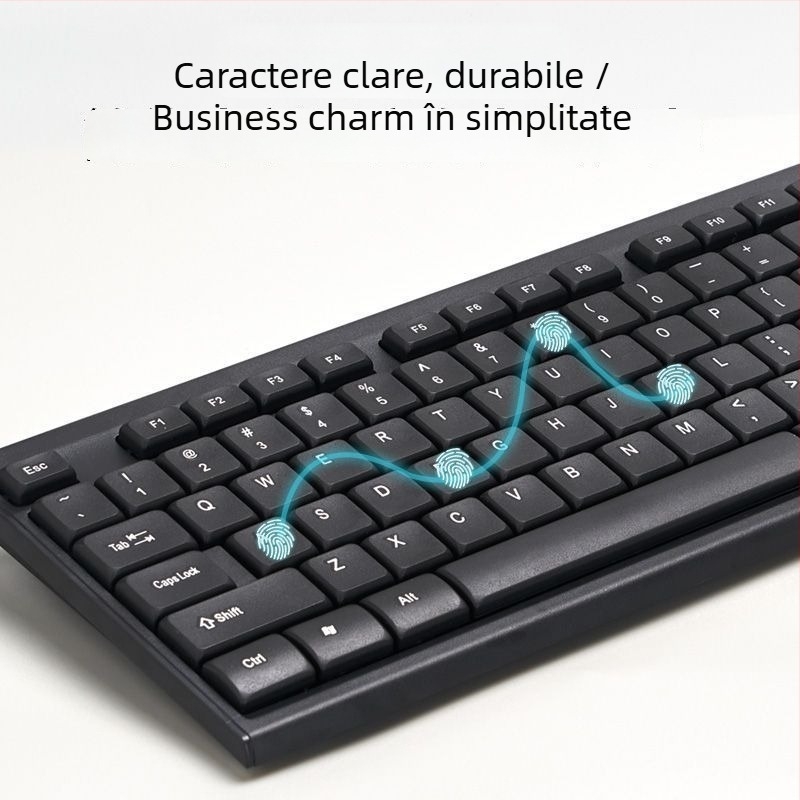 Set USB tastatură și mouse cablat pentru PC și laptop