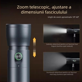 SmallRig LED Light de umplere, portabilă, manuală, 10W, temperatură de culoare reglabilă 2500–9900K, model 4634, 5V/2A