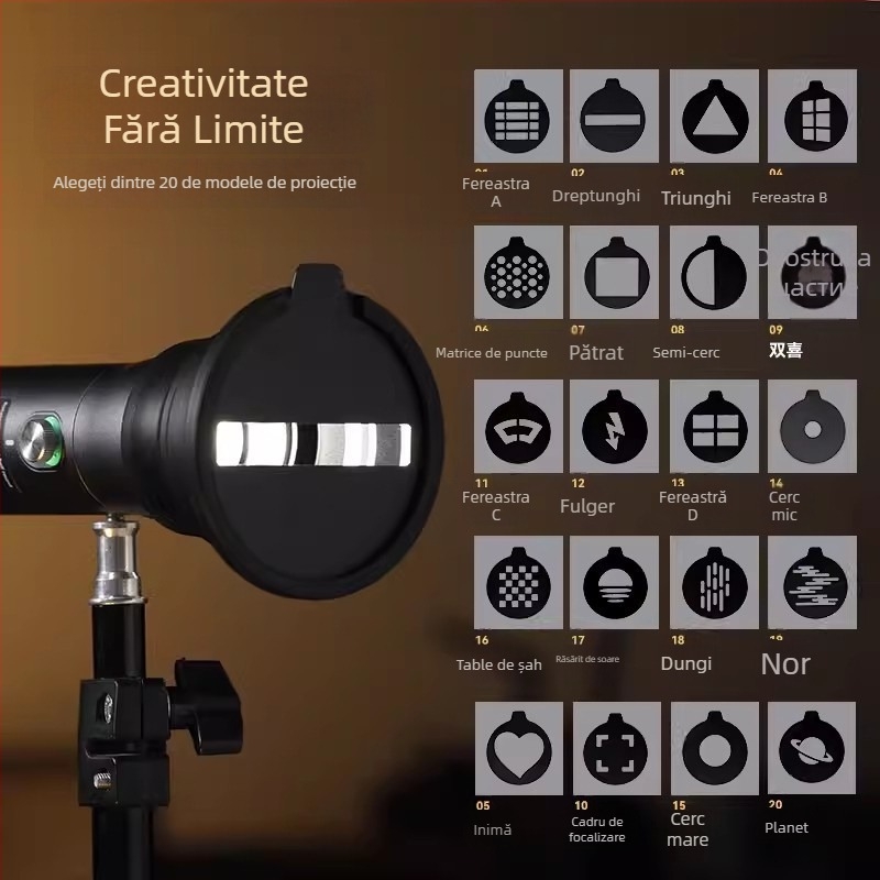 SmallRig LED Light de umplere, portabilă, manuală, 10W, temperatură de culoare reglabilă 2500–9900K, model 4634, 5V/2A