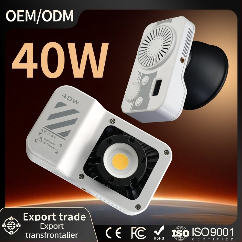 Lumină de fotografie de buzunar cu baterie încorporată — manevrare manuală, temperatură de culoare reglabilă 2500K-9900K, putere 51-100W, 220V