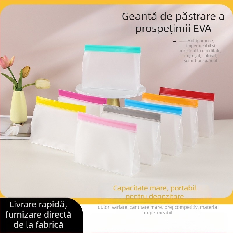 Sac Ziplock pentru păstrarea prospețimii | plastic | depozitare pentru călătorii | imprimare în culoare | laminare