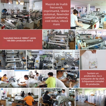 Geantă tote din PVC, transparentă cu logo personalizat – grosime dublă 30S, utilizare universală