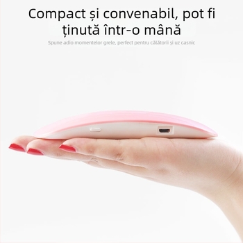 Lampă de unghii în formă de șoarece - lampă uscat unghii portabilă, model SUN mini; origine Zhejiang; greutate netă 85 g; OEM marcă; 200 buc./cutie