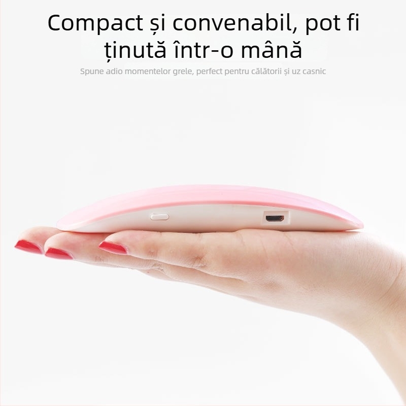Lampă de unghii în formă de șoarece - lampă uscat unghii portabilă, model SUN mini; origine Zhejiang; greutate netă 85 g; OEM marcă; 200 buc./cutie