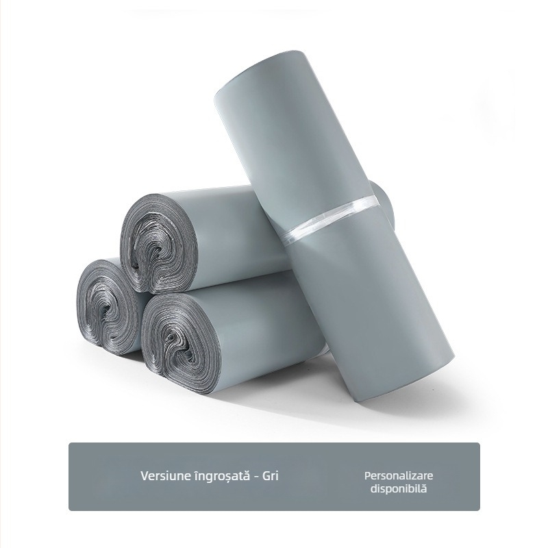 Geantă expres LDPE, auto-sealantă, pentru ambalare logistică, raport virgin: reciclat 5:5