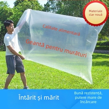 Pungă de ambalare din plastic — formare prin blow molding — fără imprimare siglă