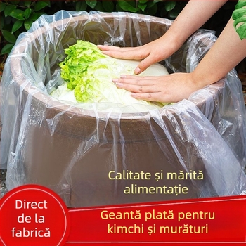 Pungă de ambalare din plastic — formare prin blow molding — fără imprimare siglă
