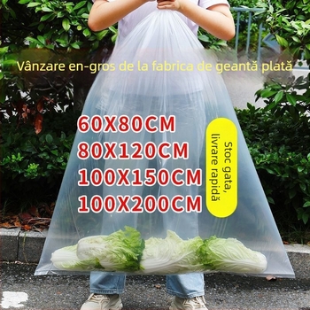 Pungă de ambalare din plastic — formare prin blow molding — fără imprimare siglă