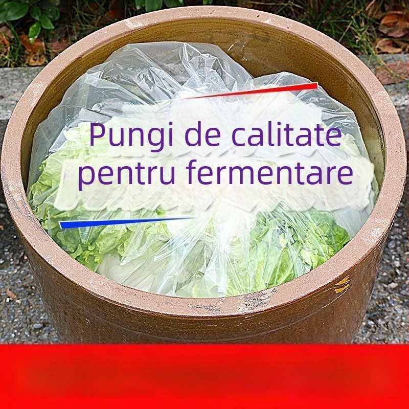 Pungă de ambalare din plastic — formare prin blow molding — fără imprimare siglă
