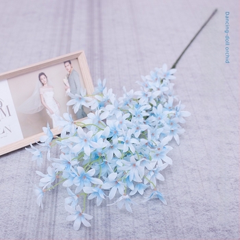 Decorațiune de nuntă cu orhidee de mătase; flori de mătase; orhidee; destinație: nuntă