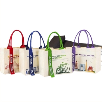 Geantă de pânză pentru cumpărături cu logo personalizat (Material: acoperire din pânză poliester-bumbac; Tehnici de imprimare: serigrafie, imprimare pe mașină, imprimare digitală, transfer termic; Imprimare logo: Da; Personalizabil; Forma: geantă tip tote)