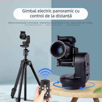 Gimbal electric pentru telefon mobil și cameră fără oglindă, telecomandă, filmare panoramică la 360°, imagistică termică cu stabilizare, carcasă din ABS