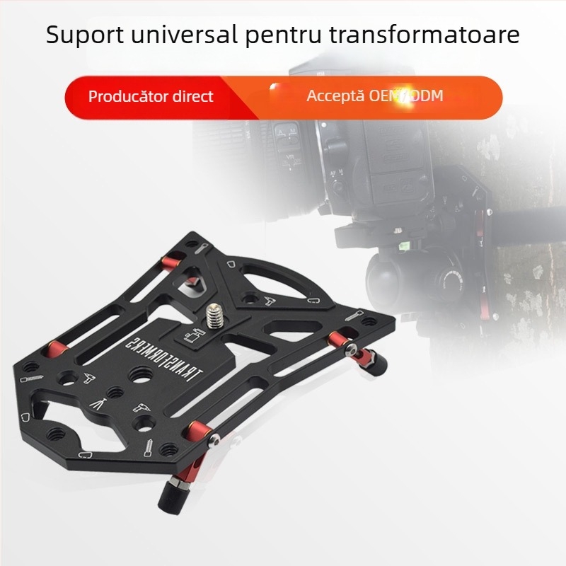 Trepied PTZ pentru cameră cu cap panoramic, aliaj de aluminiu, compatibil PTZ, pentru exterior