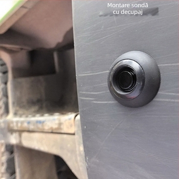 Erlangshen senzor radar invers pentru camioane/trailere, sondă externă, montaj exterior fără găuri, alarmă ultrasonică de distanță