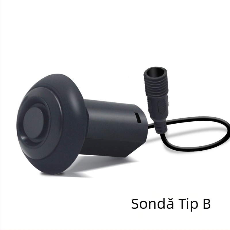 Erlangshen senzor radar invers pentru camioane/trailere, sondă externă, montaj exterior fără găuri, alarmă ultrasonică de distanță