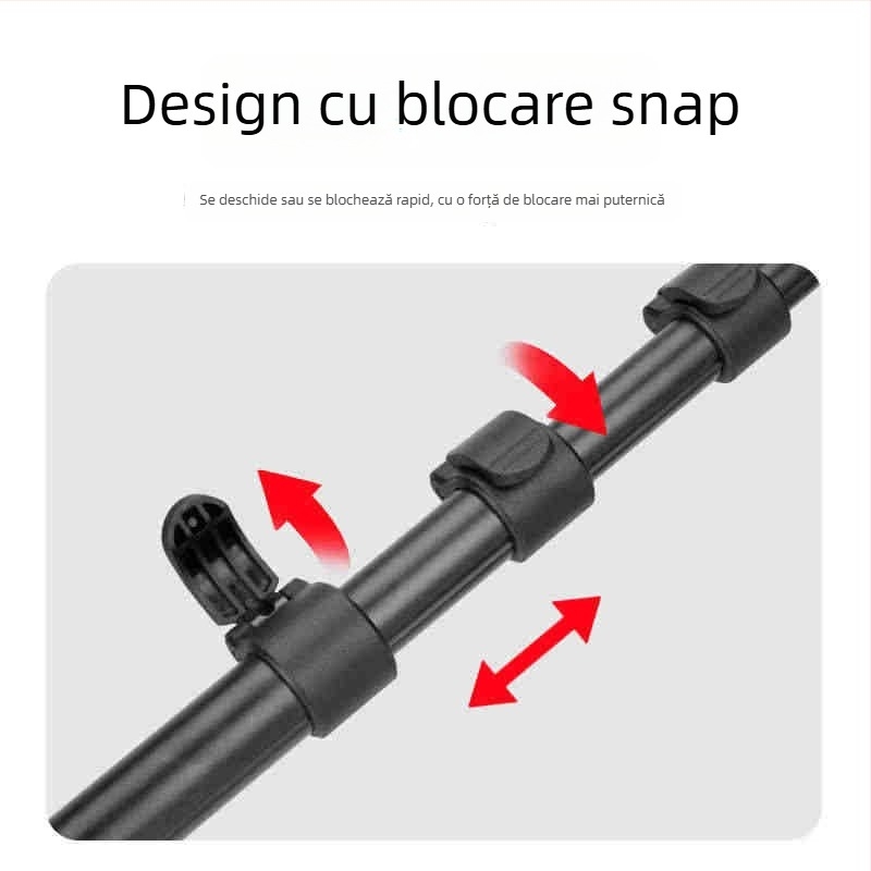 Yunteng 5228 Trepied pentru fotografie din aliaj de aluminiu, design anti-pliere, cap adaptor, sarcină 2-5 kg