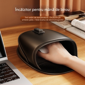 Pad de mouse din piele, încălzit, cu încălzire pentru mâna, față unică, model 06075803