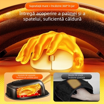 Pad de mouse din piele, încălzit, cu încălzire pentru mâna, față unică, model 06075803