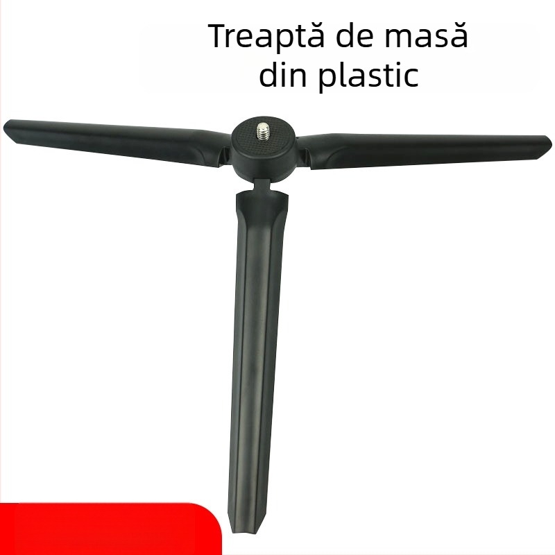 Set trepied iluminare birou pentru telefon, ABS + metal, PTZ pan-tilt sferic, capacitate încărcare sub 2 kg