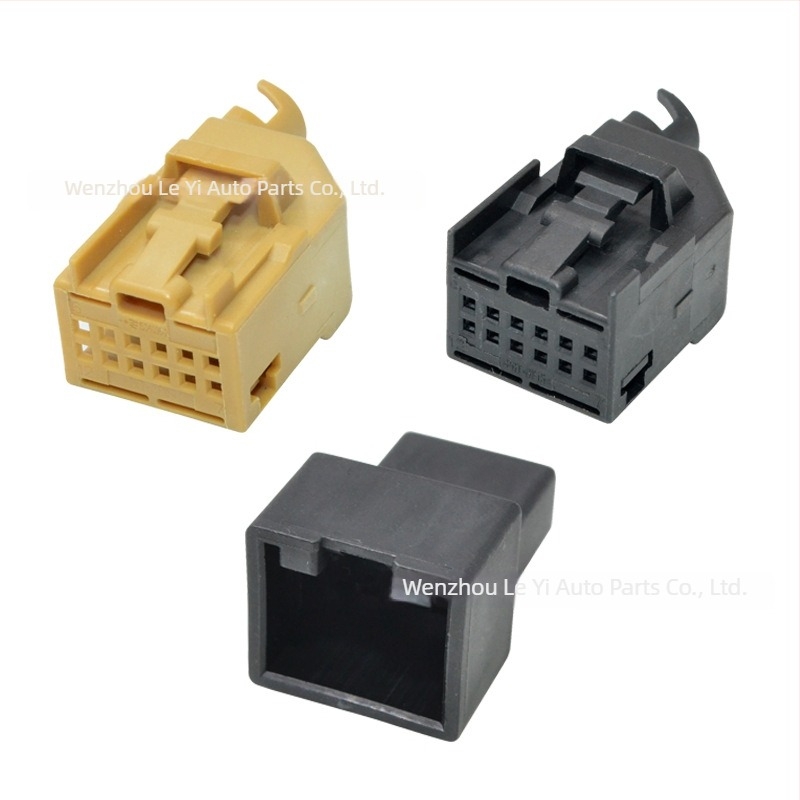 Conector modul radar de parcare inversă, carcasă din cauciuc, Le Yi, izolator PBT, pentru mașină