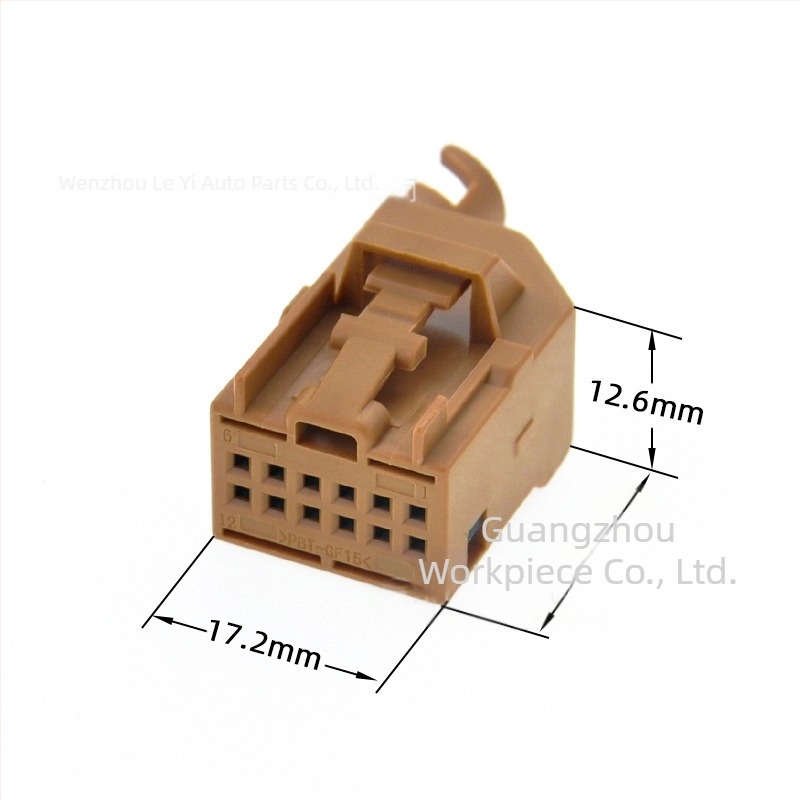 Conector modul radar de parcare inversă, carcasă din cauciuc, Le Yi, izolator PBT, pentru mașină