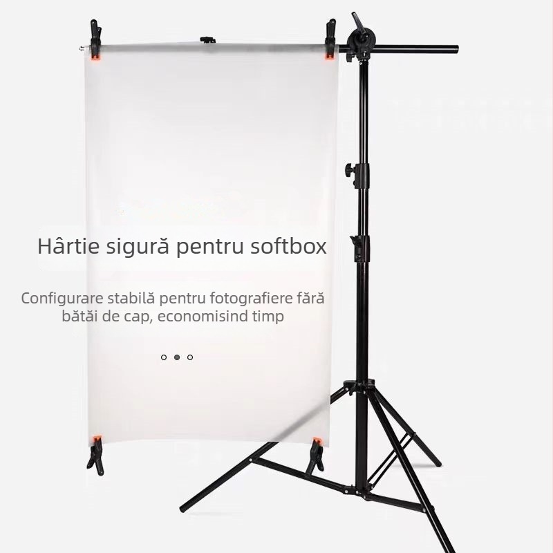 Clips de fotografie pentru fundal de studio – PVC, universal pentru fundaluri și hârtie difuză, set de 4 bucăți, greutate 0,2 kg