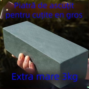 Piatra de ascuțit naturală pentru cuțite de bucătărie și bucătar – stil modern simplu, lansare 2023, Material: Altul