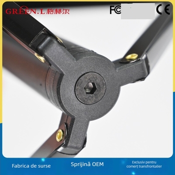 Suport pentru telefon și cameră pentru emisiuni live – trepied pliabil, aliaj de aluminiu/ABS, suport universal, pentru utilizare pe birou și în exterior, personalizare disponibilă.