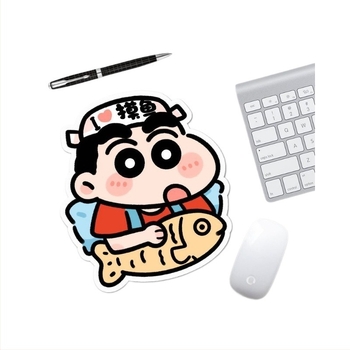 Padă mică pentru mouse, stil desen animat, Cauciuc natural, O singură față, Suport pentru încheietura mâinii, Imprimare prin transfer termic