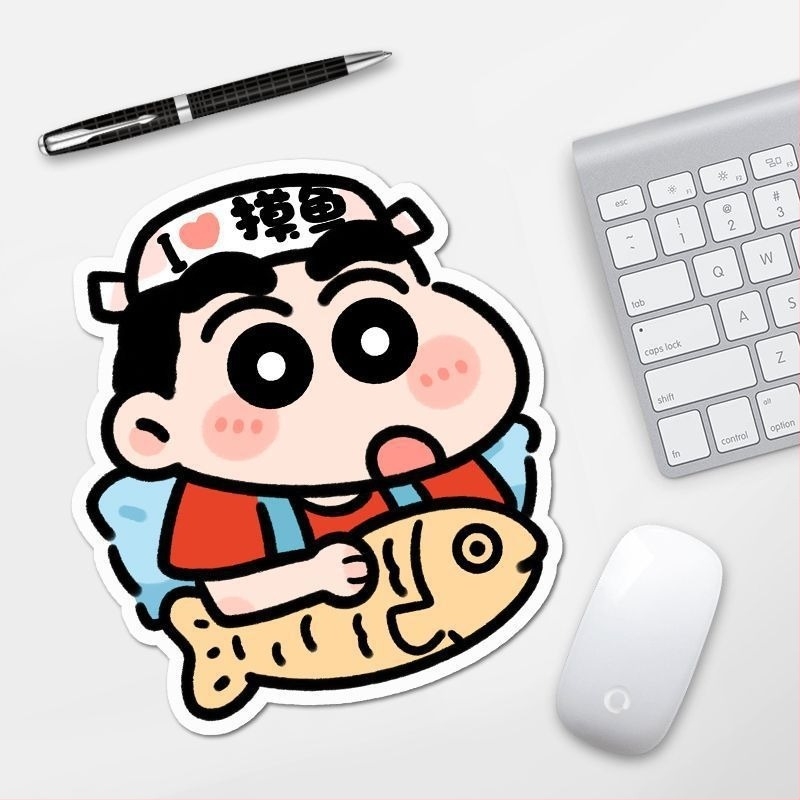 Padă mică pentru mouse, stil desen animat, Cauciuc natural, O singură față, Suport pentru încheietura mâinii, Imprimare prin transfer termic