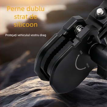 Clip pentru parbrizul motocicletei, aliaj de aluminiu, model A29s, pentru camere de acțiune universale