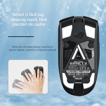 Talpă pentru mouse ASUS ROG Shadow Blade 2 / Moon Blade – teflon cu margine arcuită, antiderapante, rezistente la uzură