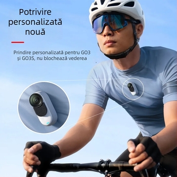 Burete acustic pentru Insta360 GO3/GO3S cu reducere a zgomotului și protecție împotriva vântului
