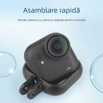 Ramă de protecție pentru Insta360 Go Ultra Thumb - ABS, compatibilă cu Insta360 Go Ultra Thumb (standalone), logo personalizabil, garanție în magazin (trei garanții)