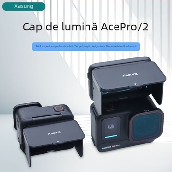 Xasurg Acepro Hood pentru Insta360 Acepro/2 – capac magnetic de blocare a luminii pentru vizorul la talie