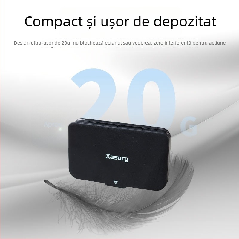 Xasurg Acepro Hood pentru Insta360 Acepro/2 – capac magnetic de blocare a luminii pentru vizorul la talie