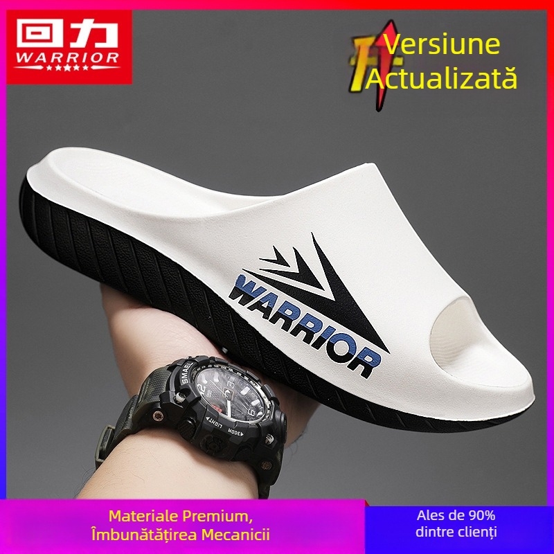 Șlapi outdoor pentru bărbați din EVA — talpă EVA, talpă injectată, antiderapantă, încălțăre ușoară