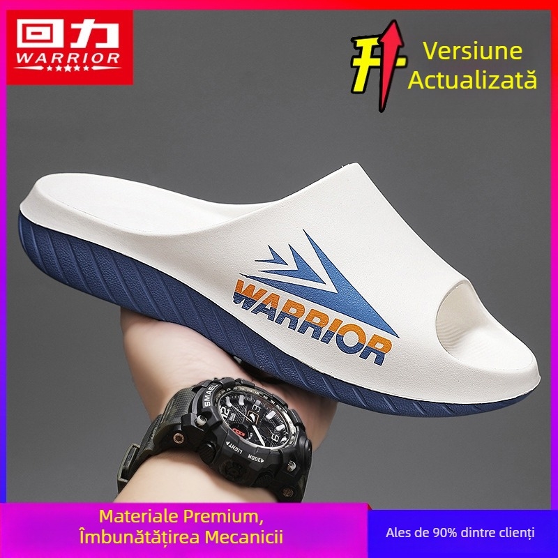 Șlapi outdoor pentru bărbați din EVA — talpă EVA, talpă injectată, antiderapantă, încălțăre ușoară