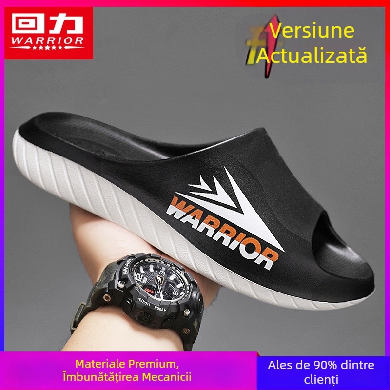 Șlapi outdoor pentru bărbați din EVA — talpă EVA, talpă injectată, antiderapantă, încălțăre ușoară