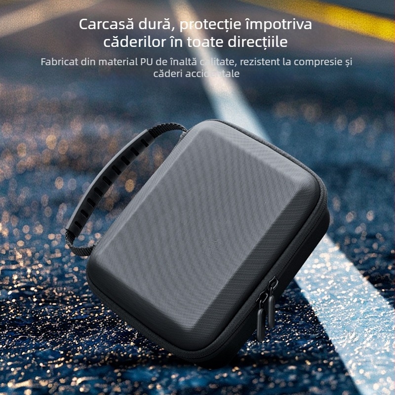 Carcasă de stocare cu amortizare pentru Insta360 Ace Pro2 – model 360ace, PU