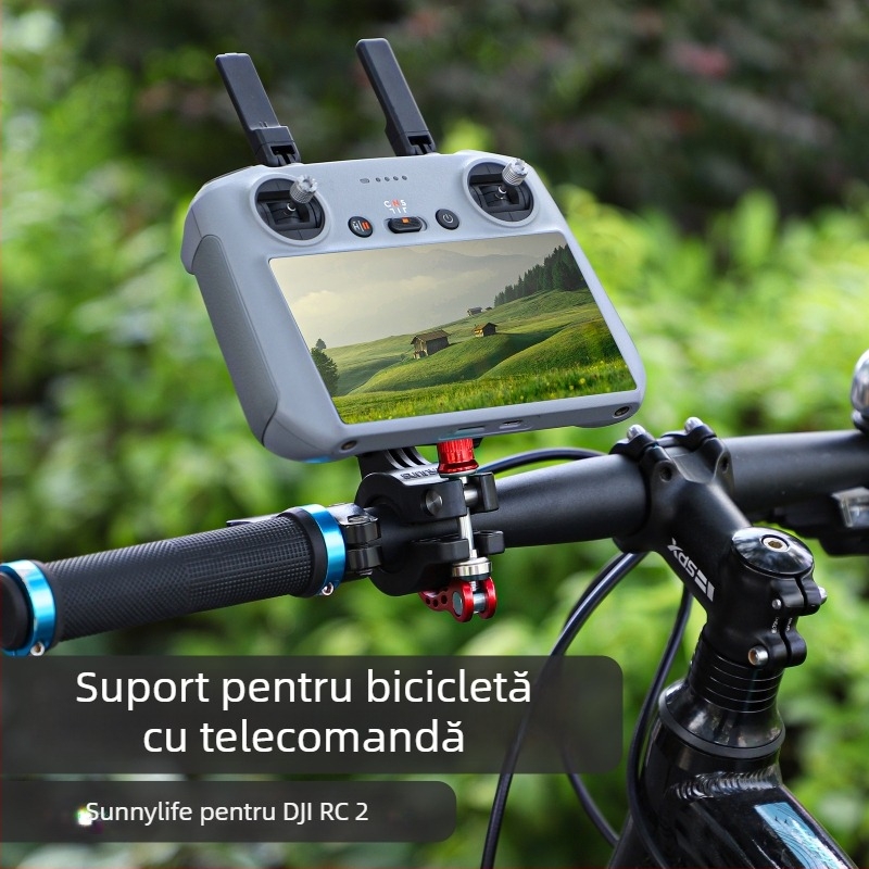 Sunnylife Clip pentru bicicletă pentru cameră sport RC 2 — Model ZJ669, Aluminiu + Plastic
