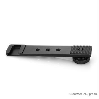 GP20 Suport Cold Shoe — Aliaj din Aluminiu, Bază pentru Gimbal, Șină pentru Cameră, Suport pentru Microfon și Iluminare prin Hot Shoe