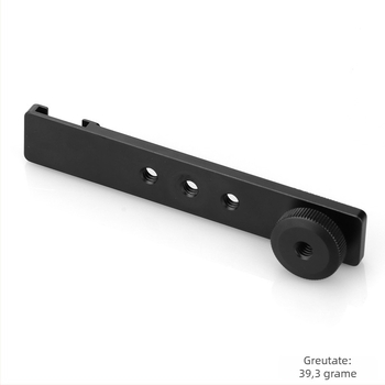 GP20 Suport Cold Shoe — Aliaj din Aluminiu, Bază pentru Gimbal, Șină pentru Cameră, Suport pentru Microfon și Iluminare prin Hot Shoe