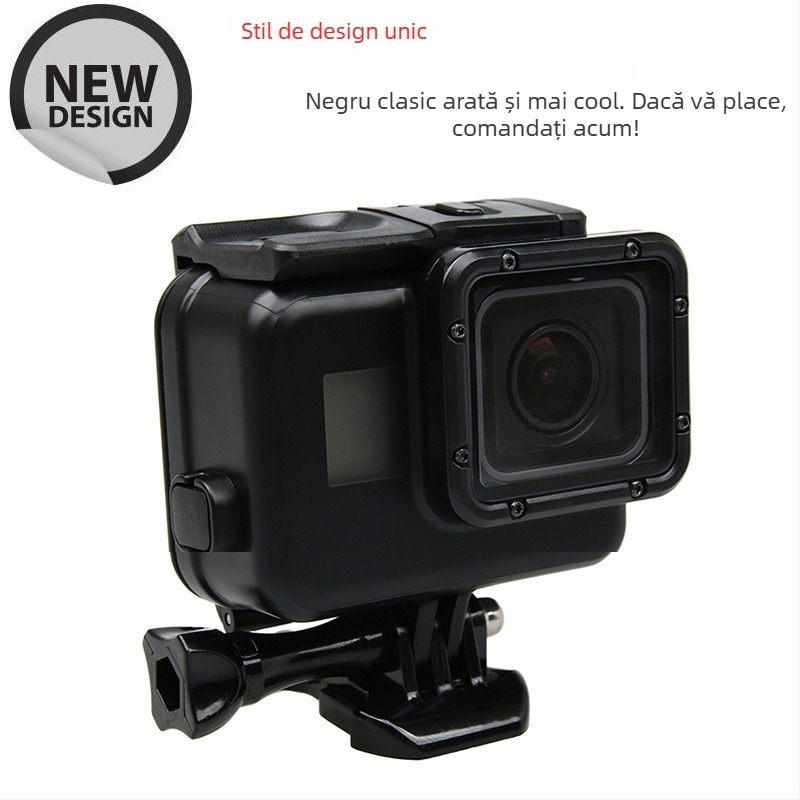 GoPro Hero5 husă protectoare impermeabilă pentru ecran tactil, PC+ABS, pentru Hero5