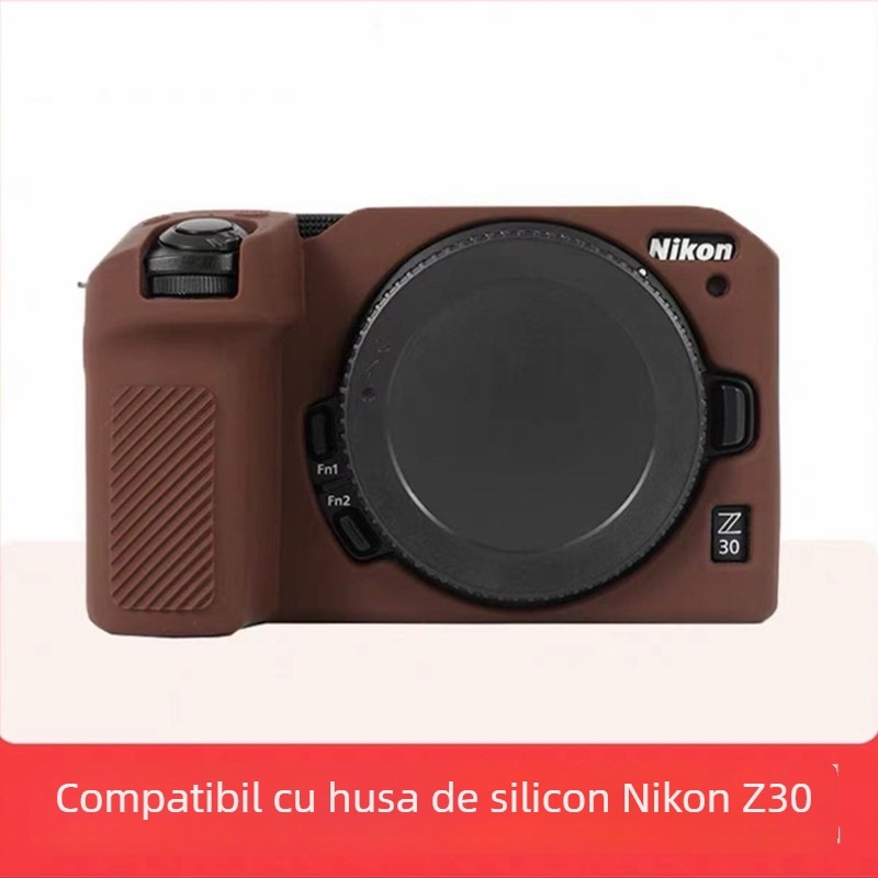Husă din silicon pentru Nikon Z30, rezistentă la uzură, geantă clutch pentru cameră fără oglindă
