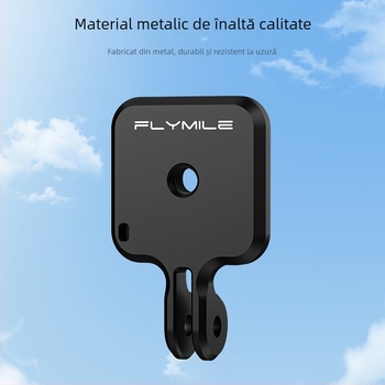 Flymile Insta360 Go Ultra placă spate magnetică cu eliberare rapidă și braț de extindere pentru cameră de sport