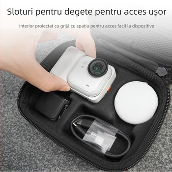 Brdrc husă portabilă Insta360 Go Ultra – husă de transport pentru cameră de acțiune