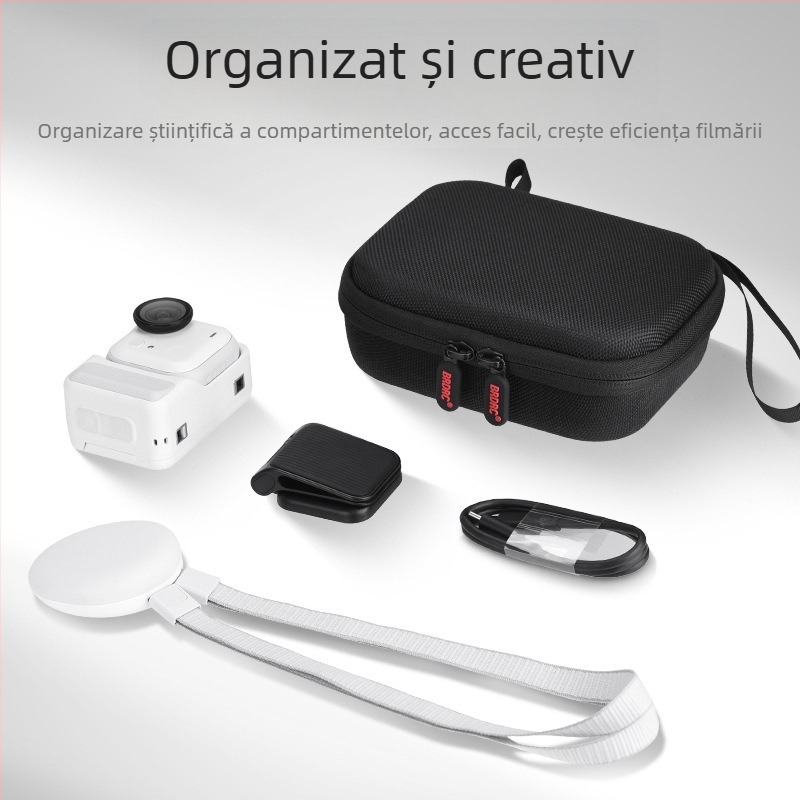 Brdrc husă portabilă Insta360 Go Ultra – husă de transport pentru cameră de acțiune