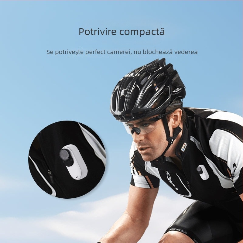 Compatibil cu Insta360 Go3S - Capac transparent cu burete antifon pentru înregistrare audio, cu reducere a zgomotului – Accesorii Go3